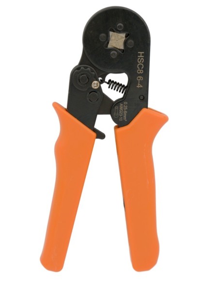 CRIMPADORA   PUNTERAS HUECAS 0.25 - 6mm² CABEZAL AUTOAJUSTABLE