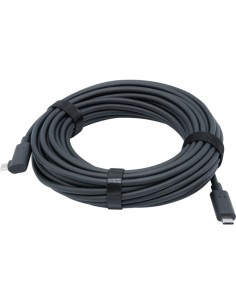 Cable USB 3.2 Gen2 híbrido Tipo-C / Tipo-C en ángulo - 10 M 2