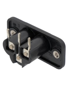 BASE ALIMENTACION TREBOL PCB-PANEL IEC 320 C5 2