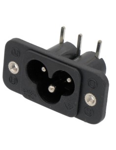 BASE ALIMENTACION TREBOL PCB-PANEL IEC 320 C5