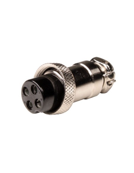 CONECTOR AEREO MICRO HEMBRA GX16 4CTS