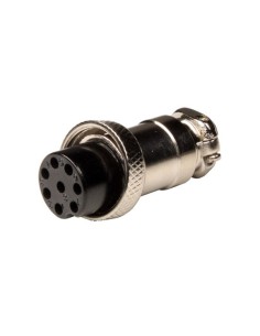 CONECTOR AEREO MICRO HEMBRA GX16 8CTS