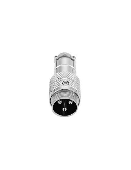 CONECTOR AEREO MICRO MACHO GX16 3 CTS