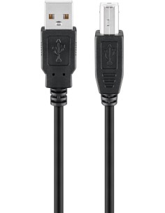 CABLE USB 2.0 0.25MT.A-B M-M