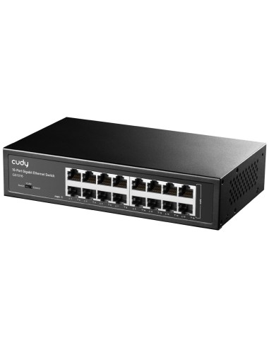 Switch 16x gigabit rack 19"