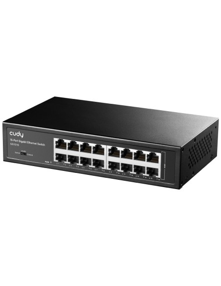 Switch 16x gigabit rack 19"