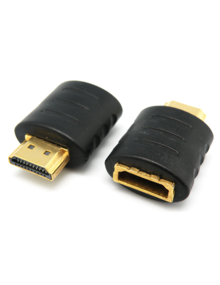Adaptador HDMI 2.0 Recto 4K - Conector Hembra a Macho