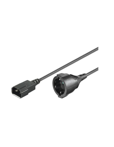 CABLE ALIMENTACIÓN C14 M A SCHUKO-HEMBRA 2
