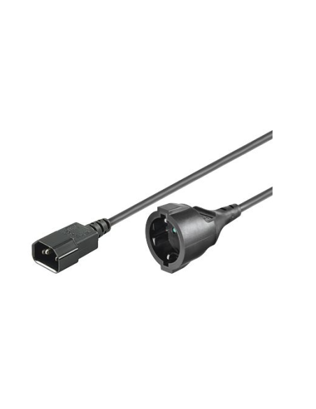 CABLE ALIMENTACIÓN C14 M A SCHUKO-HEMBRA