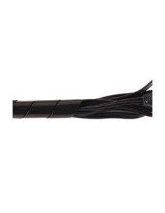 CUBRE CABLE 10MTS NEGRO 0.15MM 2