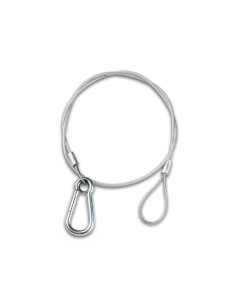 CABLE DE SEGURIDAD CON PROTECCIÓN PVC - CARGA MÁX. 20kg