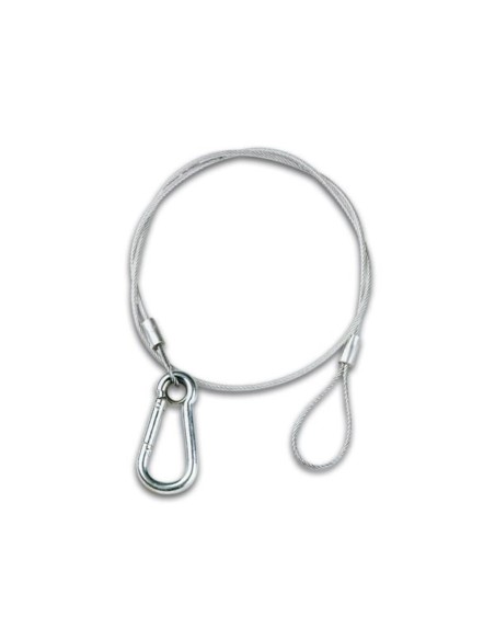 CABLE DE SEGURIDAD CON PROTECCIÓN PVC - CARGA MÁX. 20kg