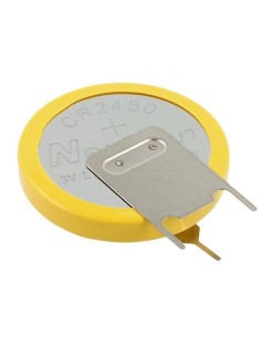 PILA LITIO 3V 540MA CR2450N PARA PCB 3 PINS VERTICAL