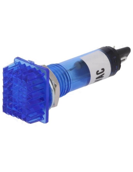 PILOTO NEON AZUL D:10mm 230V