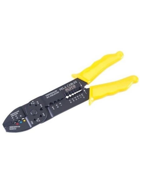 CRIMPADORA  DE TERMINALES AISLADOS Y SIN AISLAR