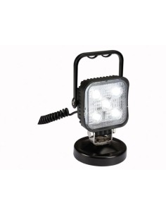 FOCO LED 5X3W BLANCO NEUTRO 800LM 12-24V IP67 CON IMAN