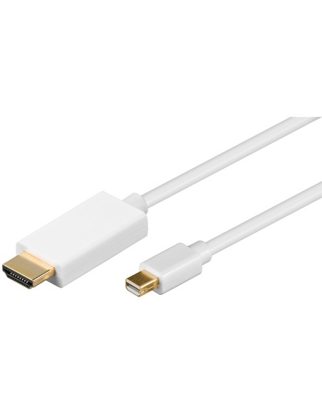 Cable adaptador mini DisplayPort - HDMI tipo A