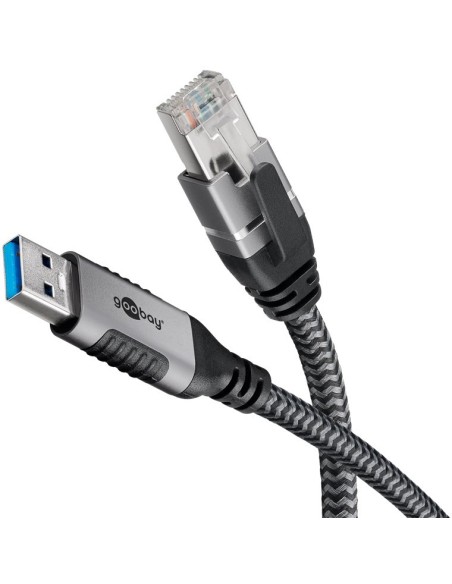Cable adaptador USB 3.0 a RJ45 2mts