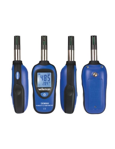 Mini termo-/higrómetro, -20 ° C a 70 ° C, humedad 0-100 %