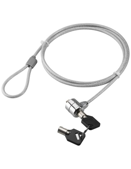 Cable seguridad con llave 1.5mts