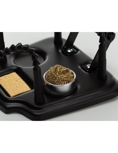 Tercera Mano con 4 Brazos y Soporte de Bobina de Estaño