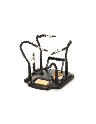 Tercera Mano con 4 Brazos y Soporte de Bobina de Estaño