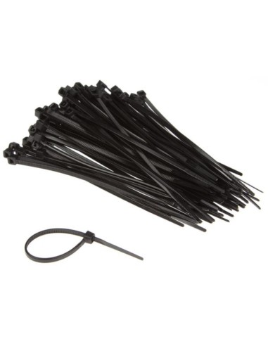 100 BRIDAS 140X3.6mm NEGRAS