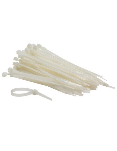 100 BRIDAS 250X4.8MM NEUTRAS