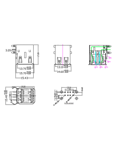 CONECTOR USB A DOBLE CODO 2