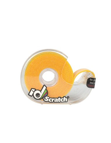 Cinta velcro carrete 2m x 2cm color amarillo
