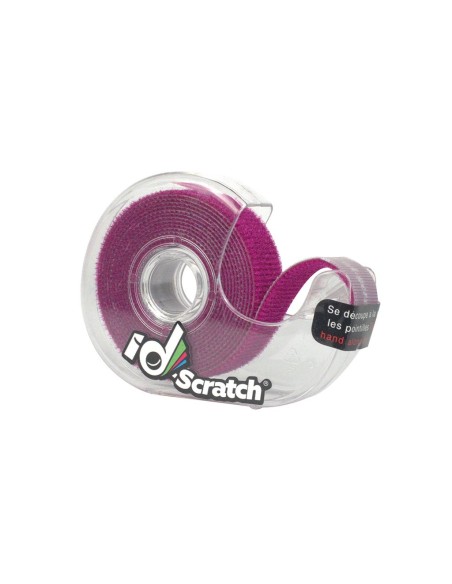 Cinta velcro carrete 2m x 2cm - color violeta