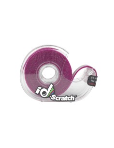 Cinta velcro carrete 2m x 2cm - color violeta 2