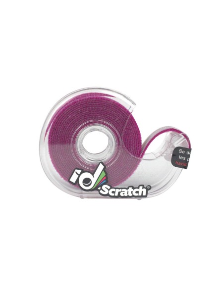 Cinta velcro carrete 2m x 2cm - color violeta