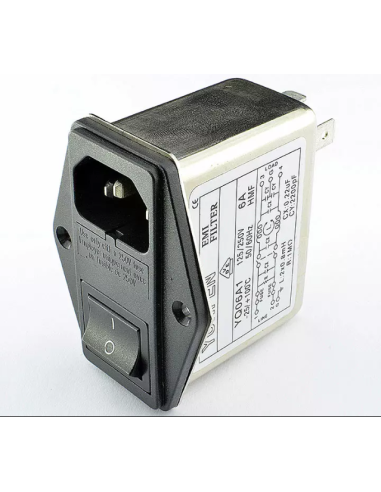 FILTROS DEL MÓDULO DE ENTRADA DE ENERGÍA DEL TERMINAL DE ENCENDIDO RÁPIDO YQ-A1