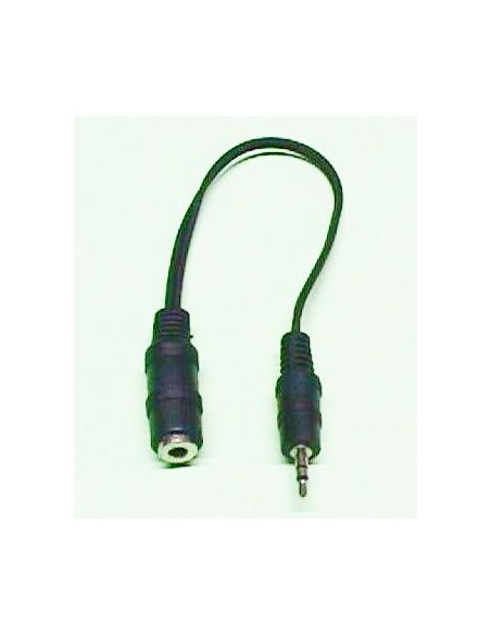 2.5mm STEREO MACHO - 3.5mm STEREO HEMBRA, 0.2m