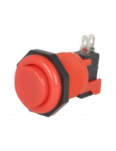 PULSADOR GRANDE ON(ON) 28MM ROJO