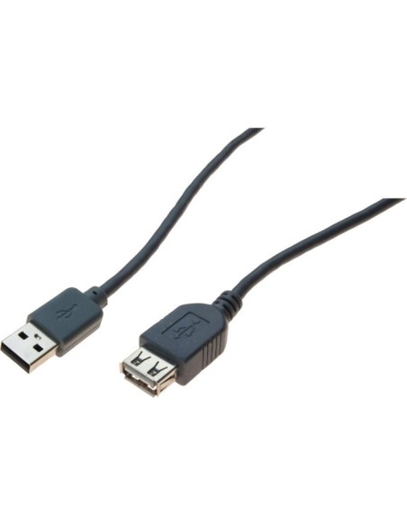 Cable prolongador USB 2.0 tipo A 1 mt.