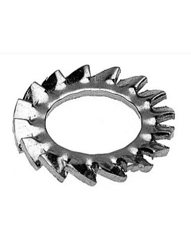 BOLSA DE 20 ARANDELAS DENTADAS M3 D:6mm