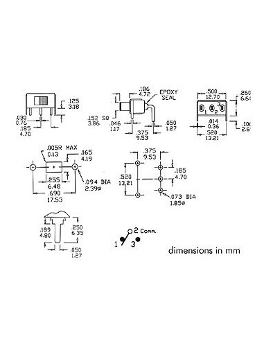 TS13P DESLIZANTE 1C 2P HORIZON