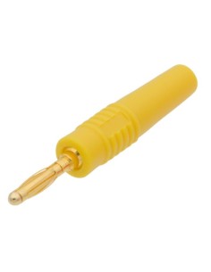 BANANA MACHO AEREA DE 2mm AMARILLA