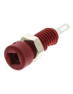 HEMBRILLA PANEL ROJA 2MM HIRSCHMAN 6A 60V