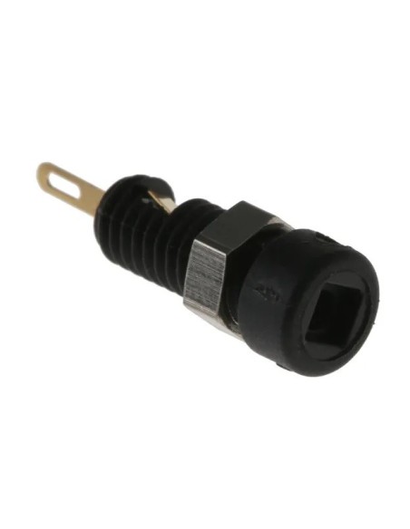 HEMBRILLA PANEL NEGRA 2MM HIRSCHMAN 6A 60V