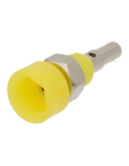 BASE HEMBRA PANEL DE 2mm AMARILLA