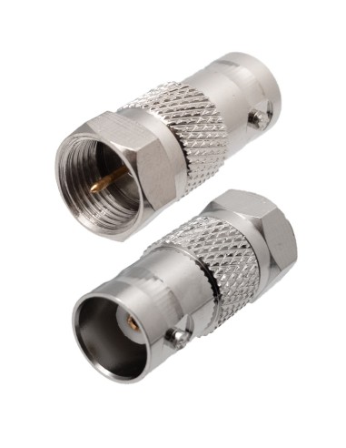 ADAPTADOR MACHO F a BNC HEMBRA