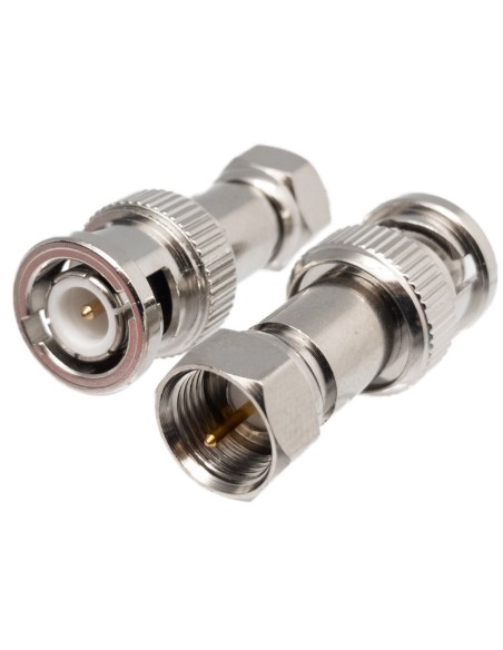ADAPTADOR BNC MACHO - F MACHO