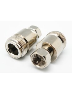 ADAPTADOR "N" HEMBRA-"F" MACHO