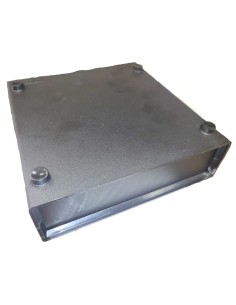 CAJA PLASTICO CYCOLAC NEGRA 156x152x45mm 2