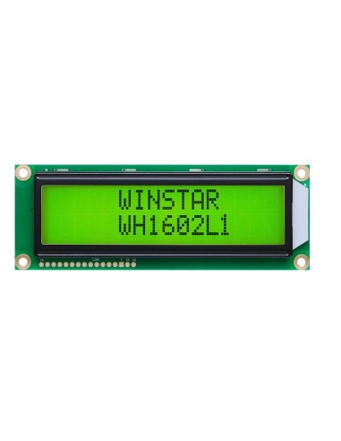 DISPLAY LCD 2X16 122x44mm CARÁCTER DE 4,8x8mm CON LED