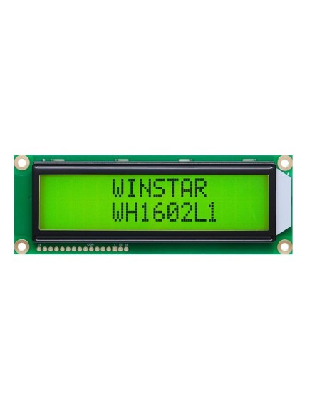 DISPLAY LCD 2X16 122x44mm CARÁCTER DE 4,8x8mm CON LED