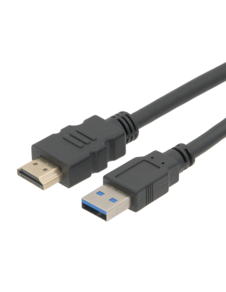 Cables HDMI 2.0 / USB 3.0 90cm chasis